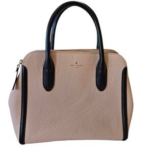 Kate Spade Caroline Queeney  Pink Leather Handbag Purse Shoulderbag